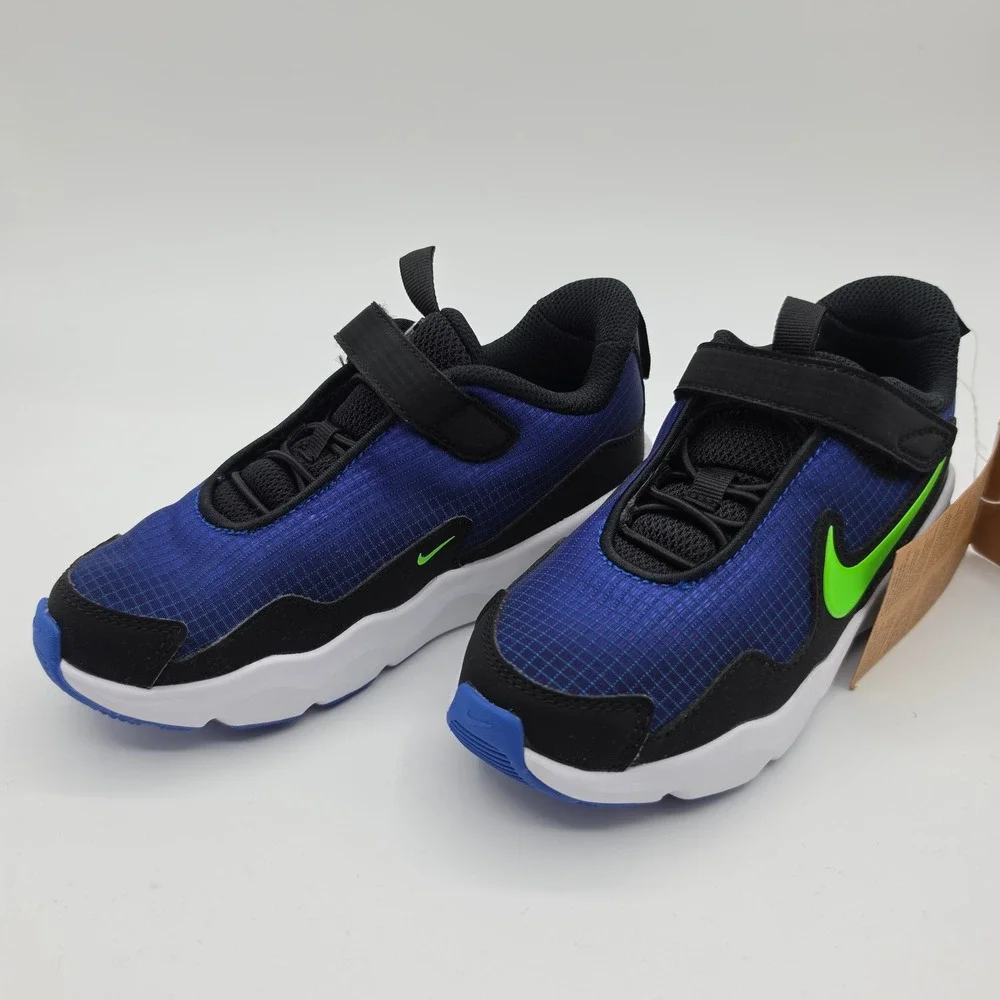 Nike Air Max Nova Kids 12c Blue NIB Hook and Loop Athletic Sneakers FN4459-400